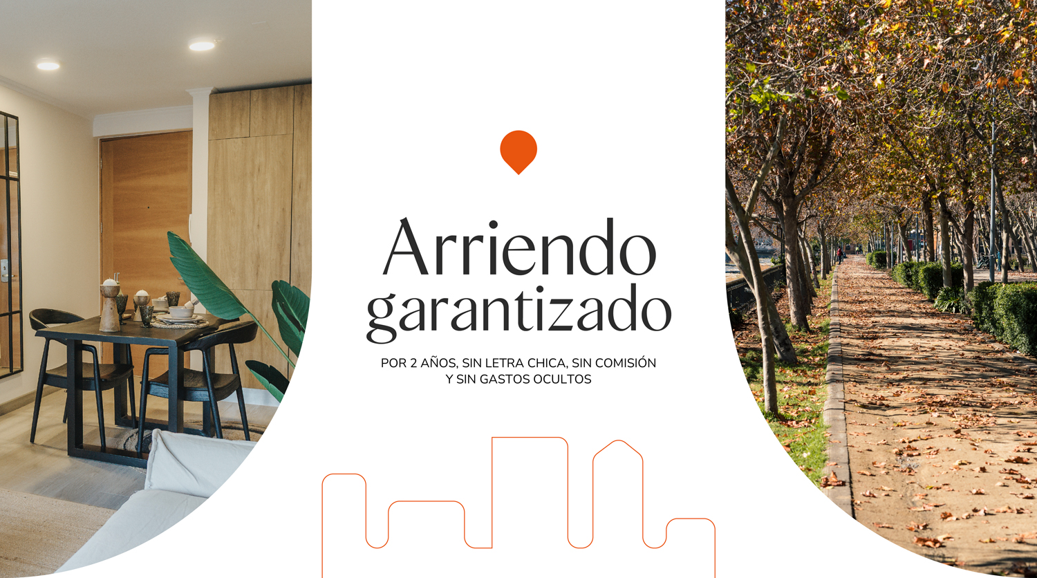 Venta de Departamentos con arriendos grantizados