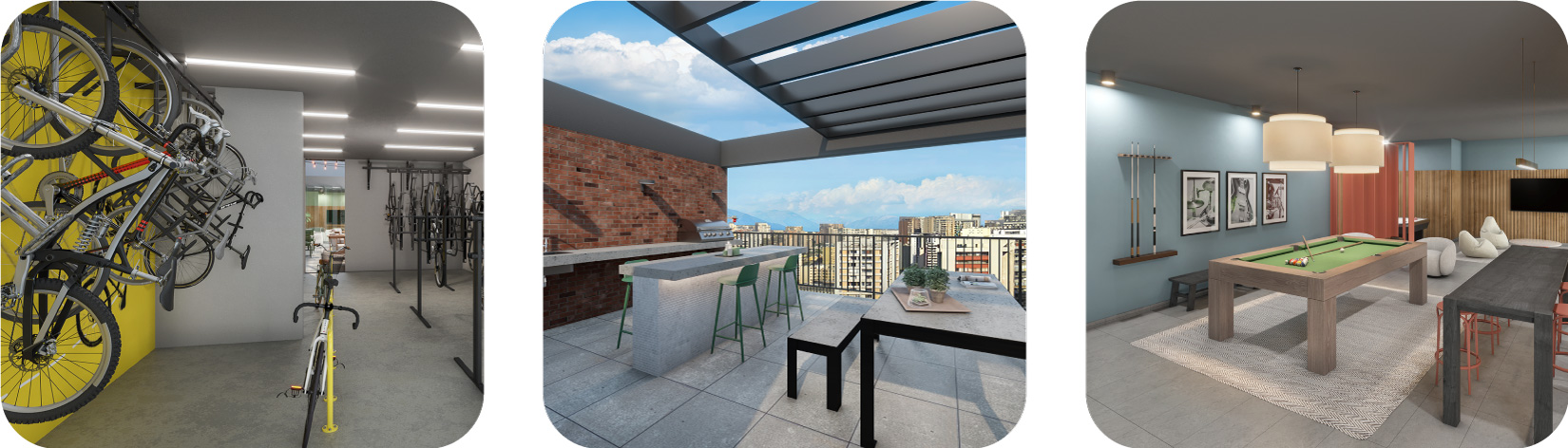 Departamento en venta en Santiago Centro