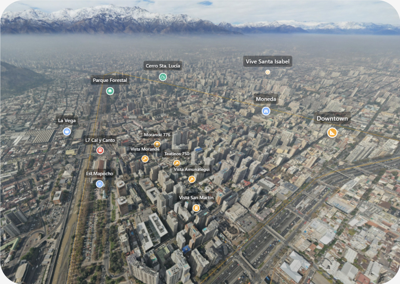 Tour 360º Santiago Chile